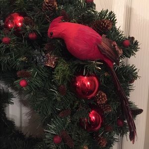 Front door Christmas wreath